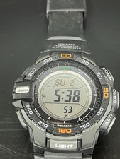 Orologio digitale solare Casio Protrek PRG 270 triplo sensore nero attrezzatura outdoor
