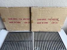 Charbroil Char-broil Griglie per griglia in ghisa 415278 *NOS* Vintage