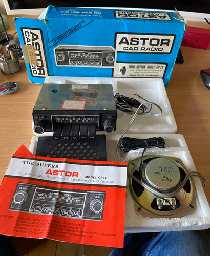 Autoradio epoca astor - d'epoca,