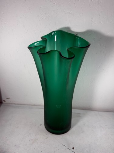Vaso vetro verde murano - in,