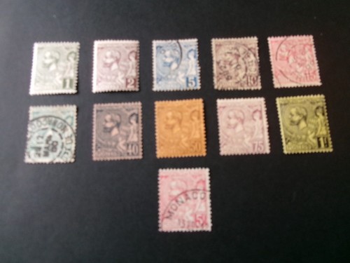 Timbres monaco n - de, n°