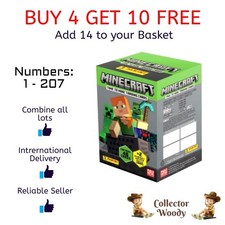 Minecraft Time to Mine (2022) Panini Trading Cards - #1 - #207