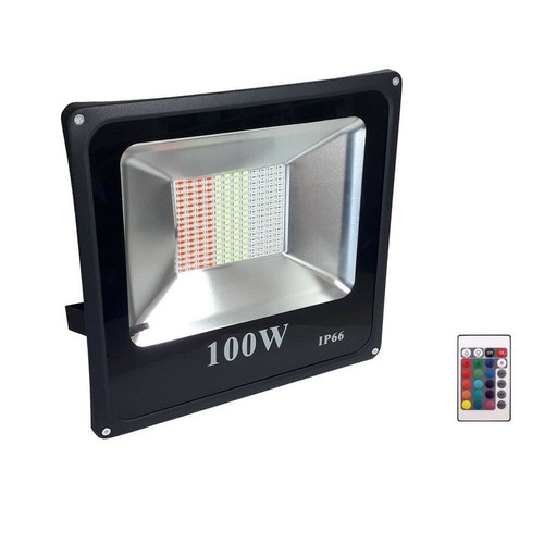 Faro proiettore led 100w rgb - led,