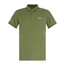 Sun68 - Polo verde manica