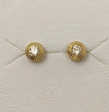 Pendientes oro 18k 750 Mls