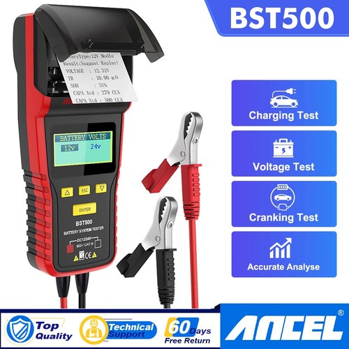 Ancel bst500 12v 24v - tester, di