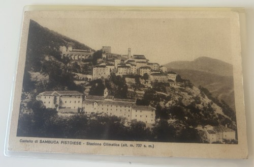 Cartolina sambuca pistoiese - cartolina, di