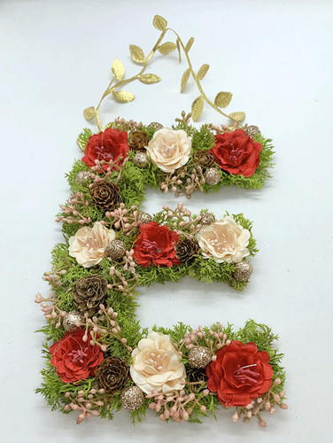 Ghirlanda fiori fuori porta
