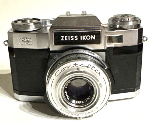 Contaflex con tessar 50mm - contaflex,