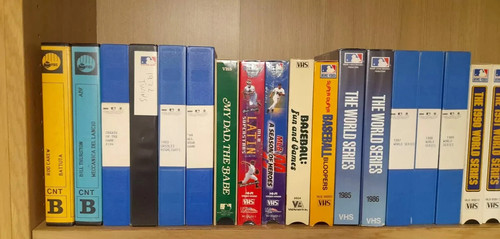 Lotto vhs baseball mlb - lotto,