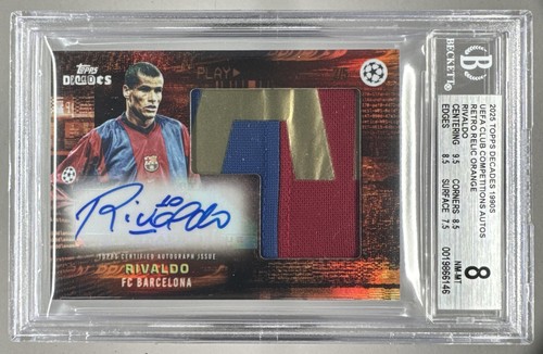 Rivaldo 2025 topps decades - rivaldo,