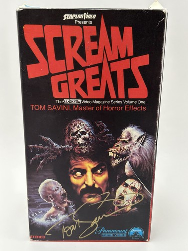 Scream greats tom - tom, vhs