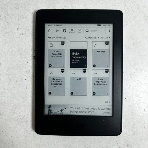Amazon kindle paperwhite - amazon, 3°