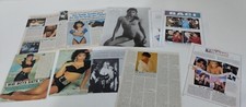 SABRINA SALERNO 1987_set 9 pagine di articoli-fotoservizi-interviste_clippings