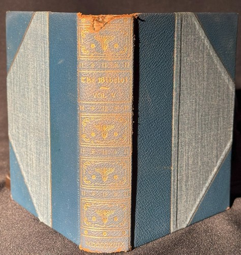 The bibelot leather book - leather,