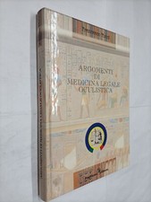 ARGOMENTI DI MEDICINA LEGALE OCULISTICA FRANCESCO TUCCI - FOGLIAZZA - 1992