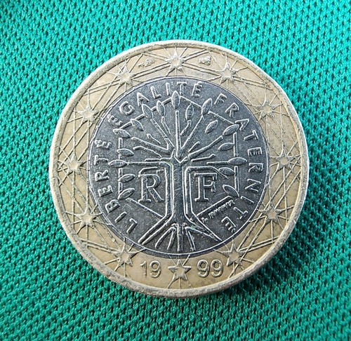 Moneta euro francia 1999 - moneta,