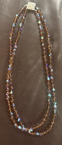 Collana vintage tono ambra - vintage,