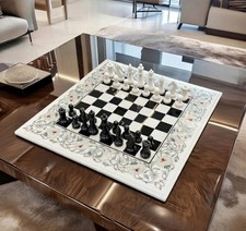 Gioco Scacchi con Intarsi in