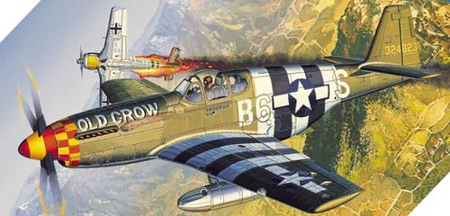 Academy 51b mustang kit - 1:72,