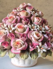 Ceramica Capodimonte - Cestino