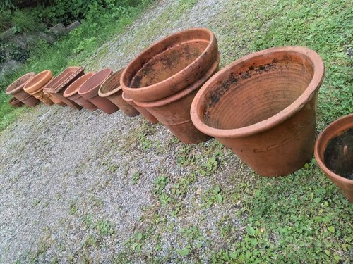 Vasi rotondi terracotta - in,