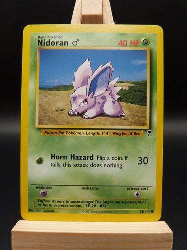 Pokemon common card nidoran - common,