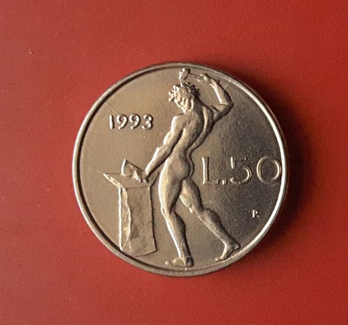 100 lire 1993 lungo errore - lire,
