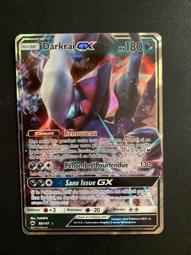 Carta pokèmon darkrai - pokèmon,