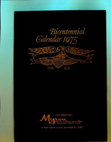 Calendario bicentenario 1975 - calendario,