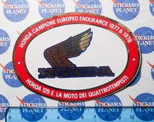 ADESIVO STICKER VINTAGE AUTOCOLLANT AUTO MOTO TUNING HONDA 125 E