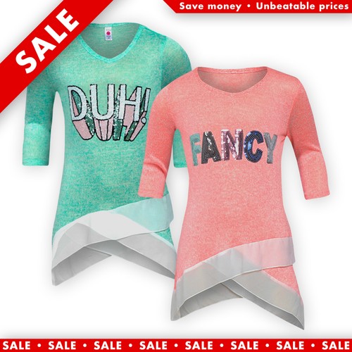 Maglia mezza manica - , con