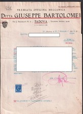 451 GIUSEPPE BARTOLOMEI - PADOVA  vedi  mod. personalizzato