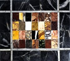 Pannello con campionatura di marmi, porfidi e alabastri di estrazione antica.