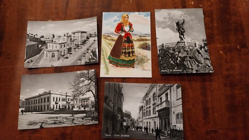 Cartoline nuoro anni - nuoro.,