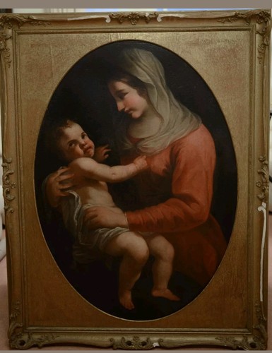 Carlo maratta seg madonna con - seg.,