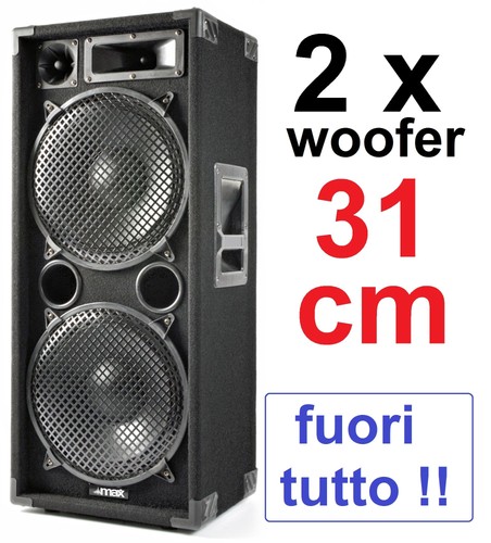 Cassa acustica passiva palco - acustica,