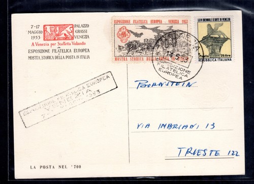 1953 esposizione filatelica - ,