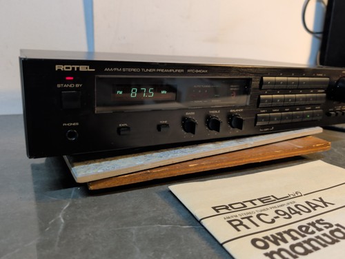 Vintage rotel rtc 940ax - rotel, rtc-940ax