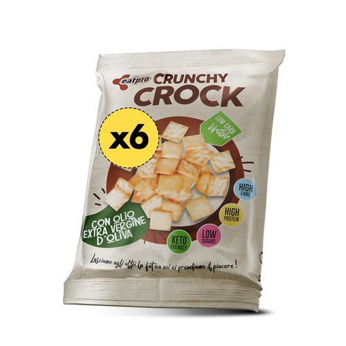 Crunchy crock snack proteici - crock,