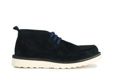 SCARPA POLACCO ALLACCIATA IN PELLE SCAMOSCIATA CON BORDO VASCHETTA