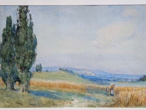 Antico quadro acquerello