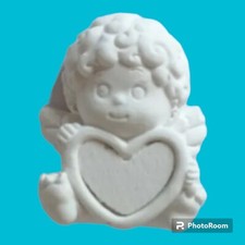 10x Gessetti angelo cuore