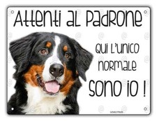 Cartello cane Bovaro del