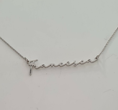 Collana argento 925 - collana, rodiato