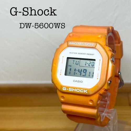 Casio shock 5600ws - casio, dw-5600ws-4jf