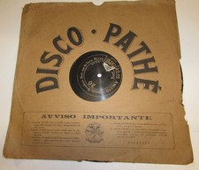Disco  Disque pathè Amleto