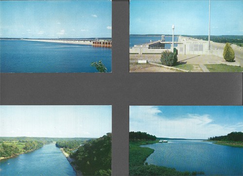 Grand lake oklahoma cartolina - lake,
