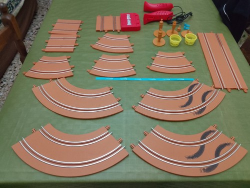 Lotto ricambi pista polistil - ricambi,