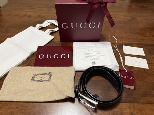 Gucci signature belt with - signature, gg